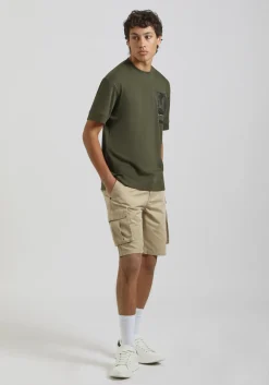 Bermuda cargo 100% cotone