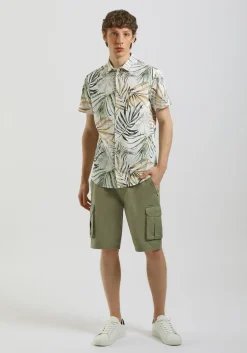 Bermuda cargo 100% cotone