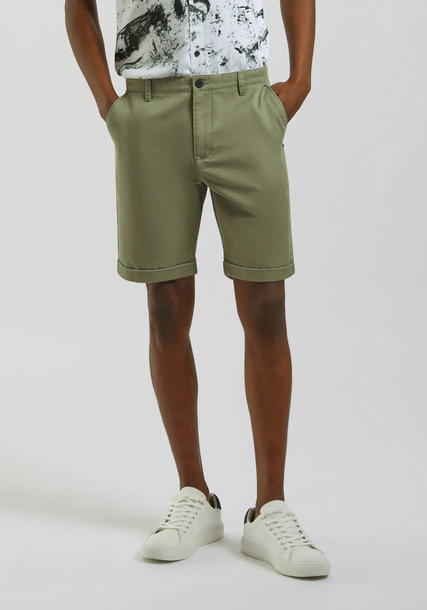 Bermuda chino in cotone