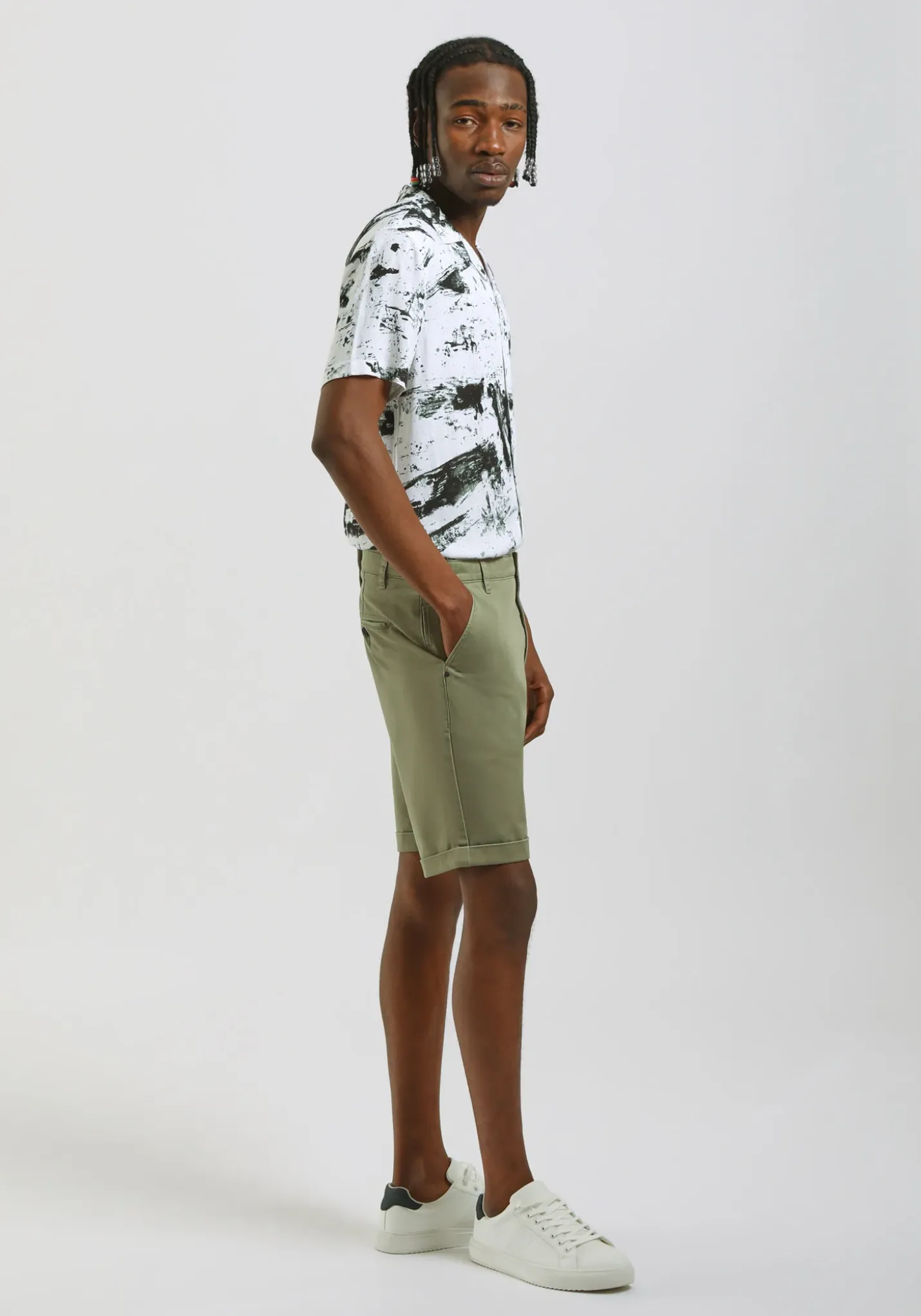 Bermuda chino in cotone