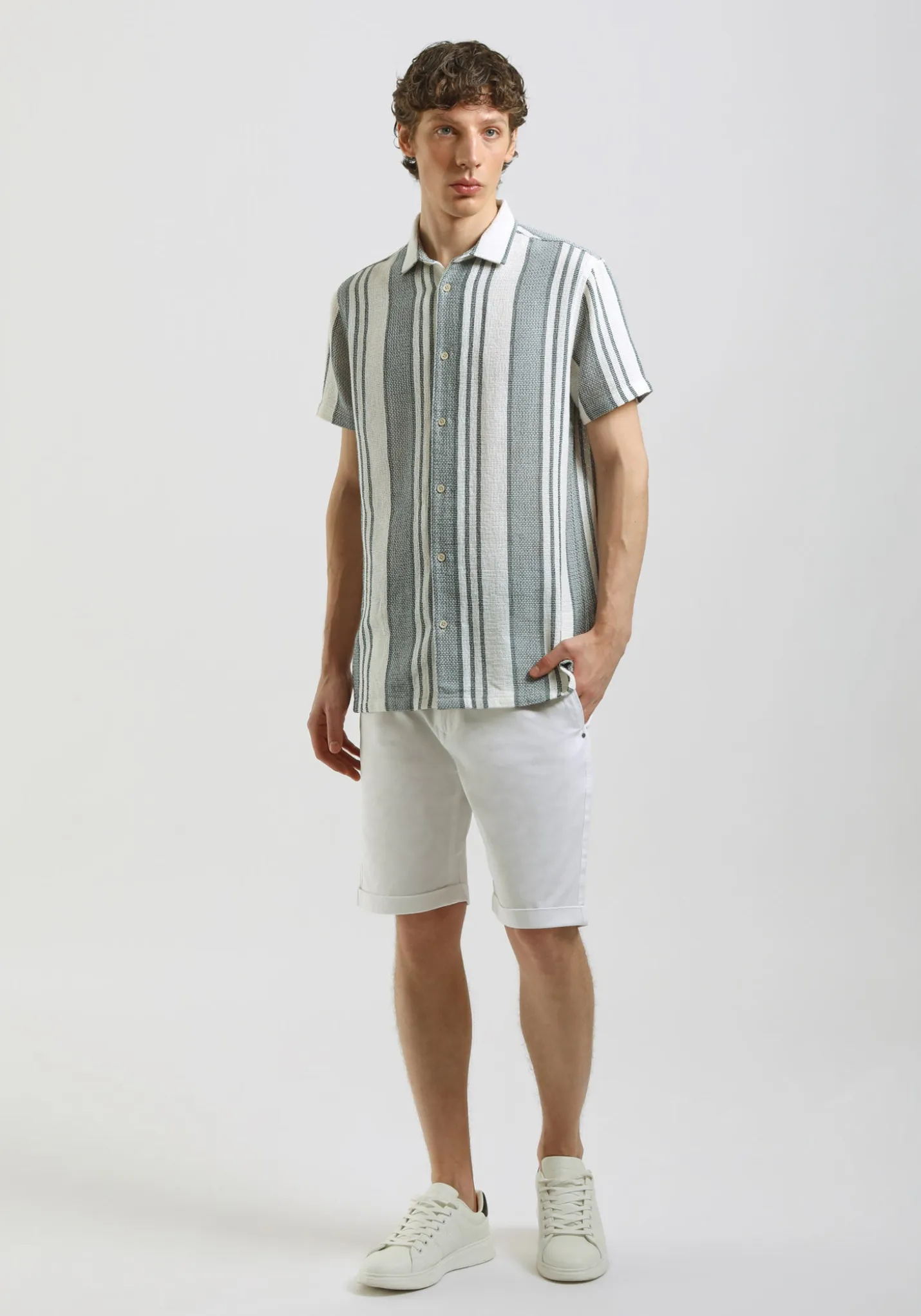 Bermuda chino in cotone