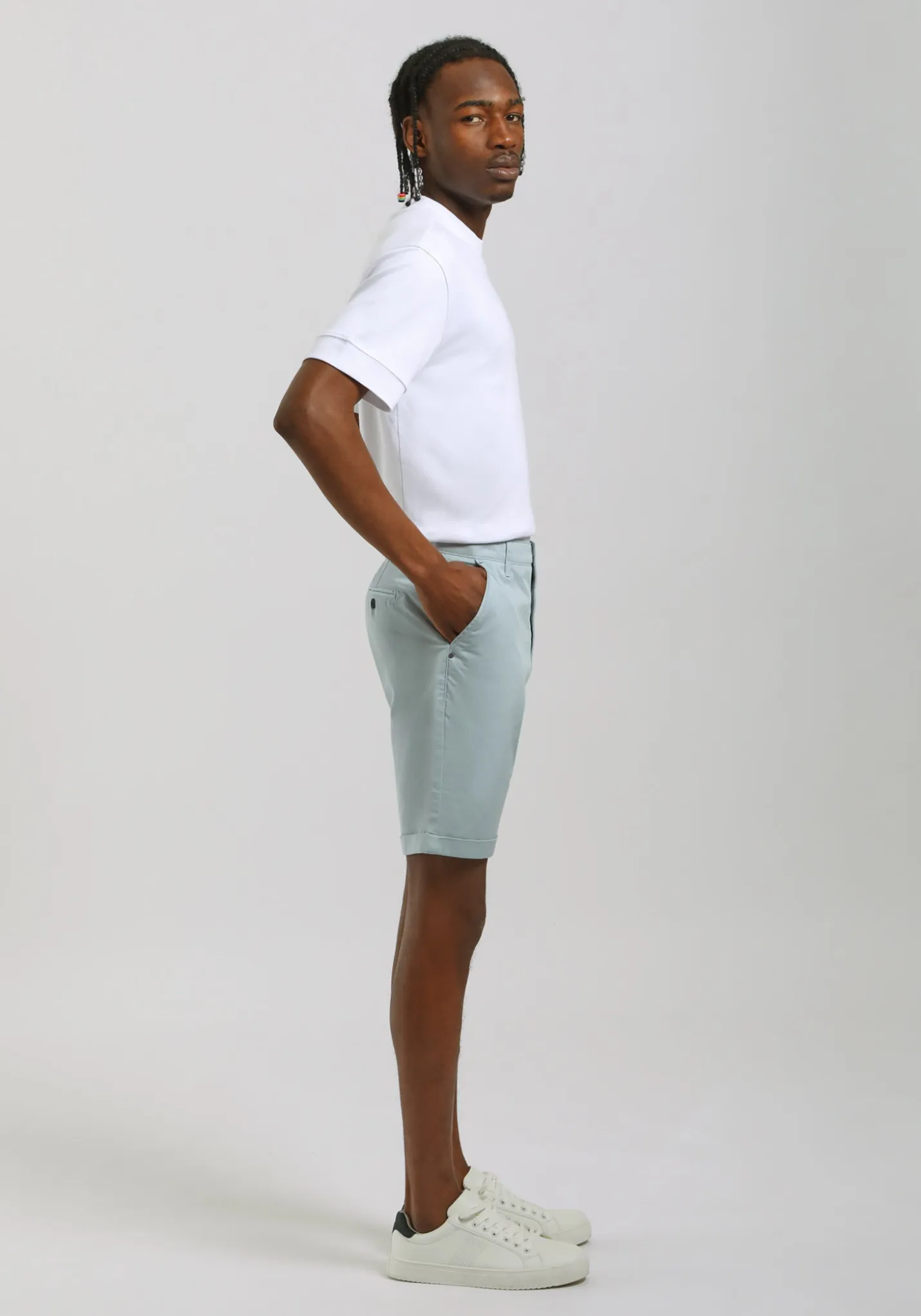 Bermuda chino in cotone