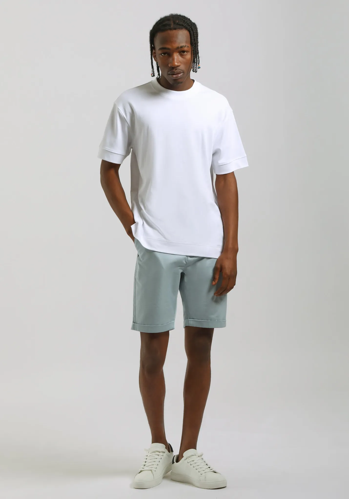 Bermuda chino in cotone