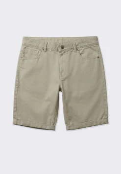 Bermuda cinque tasche in cotone