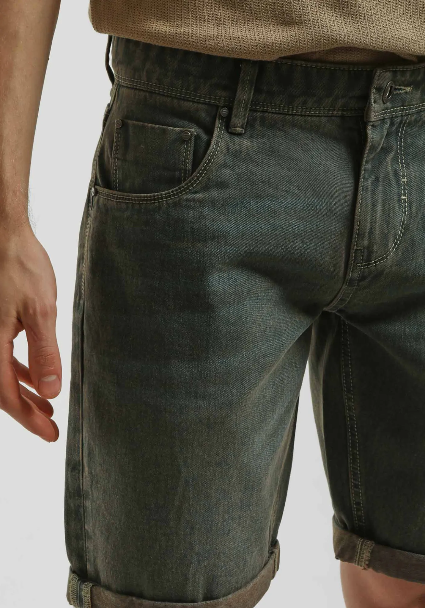 Bermuda di jeans regular fit