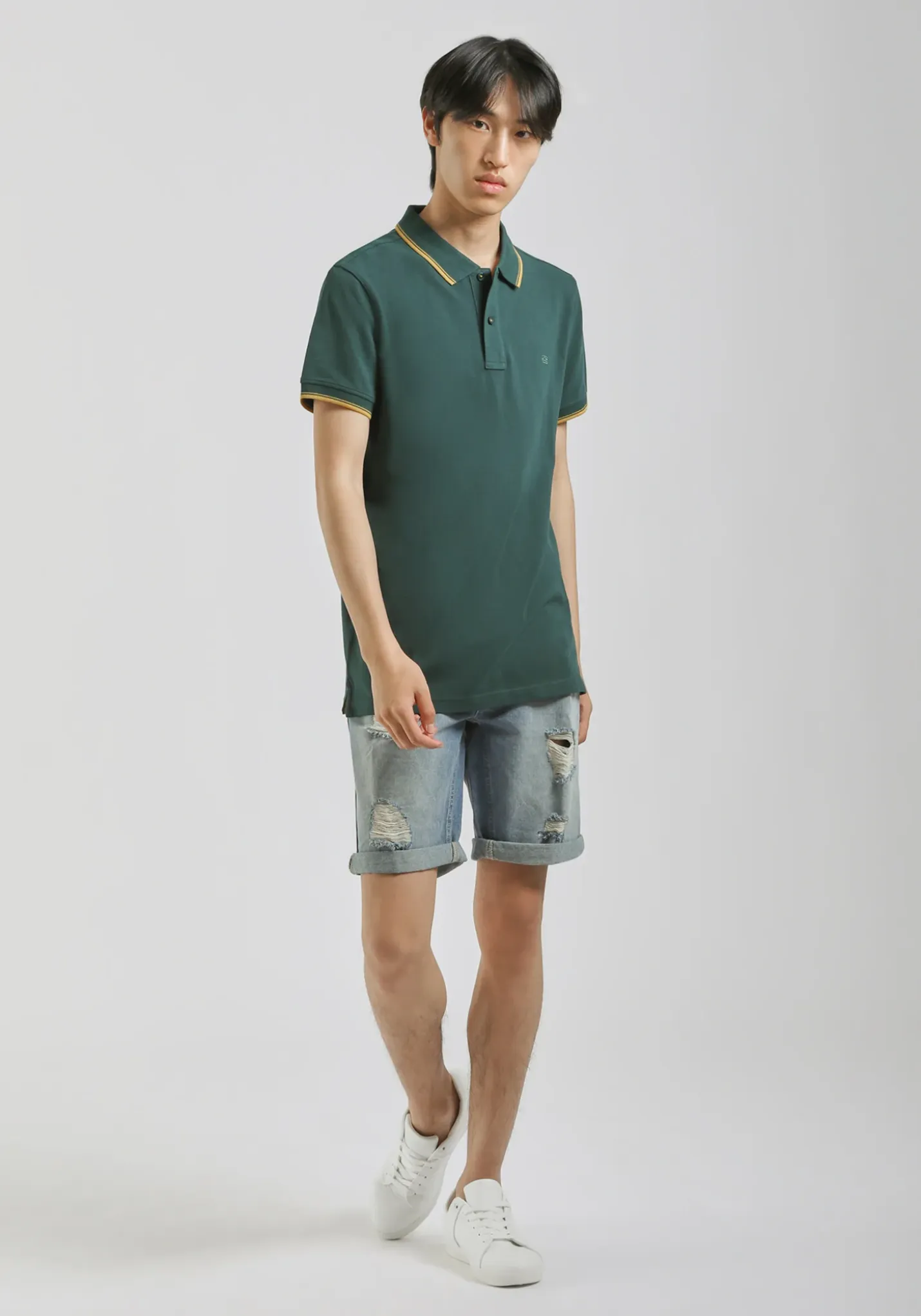 Bermuda di jeans regular fit