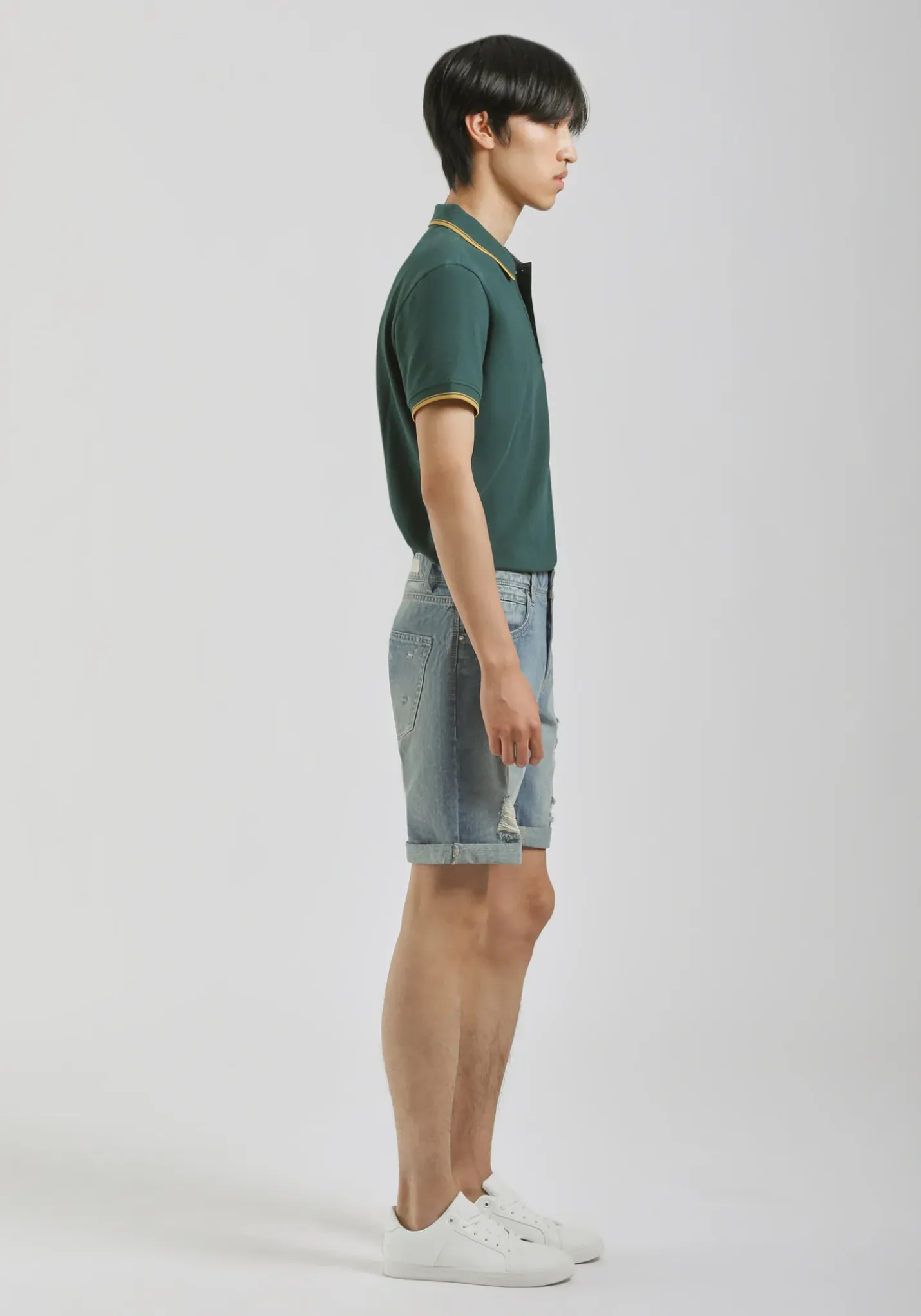 Bermuda di jeans regular fit