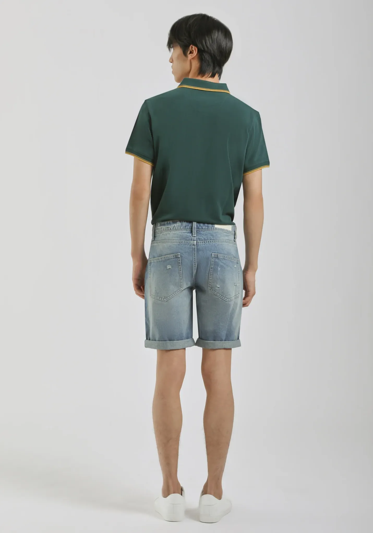 Bermuda di jeans regular fit