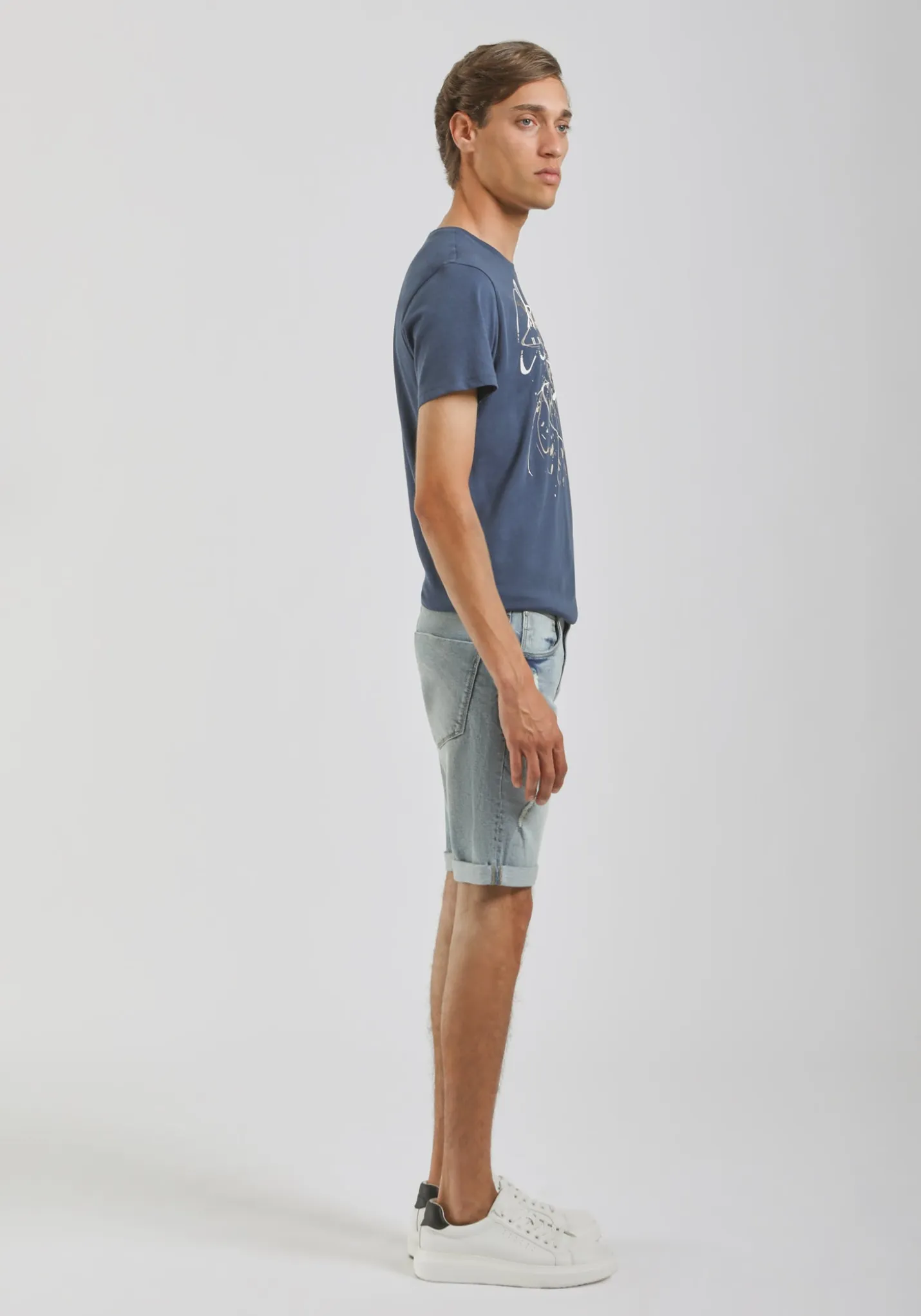 Bermuda di jeans slim fit