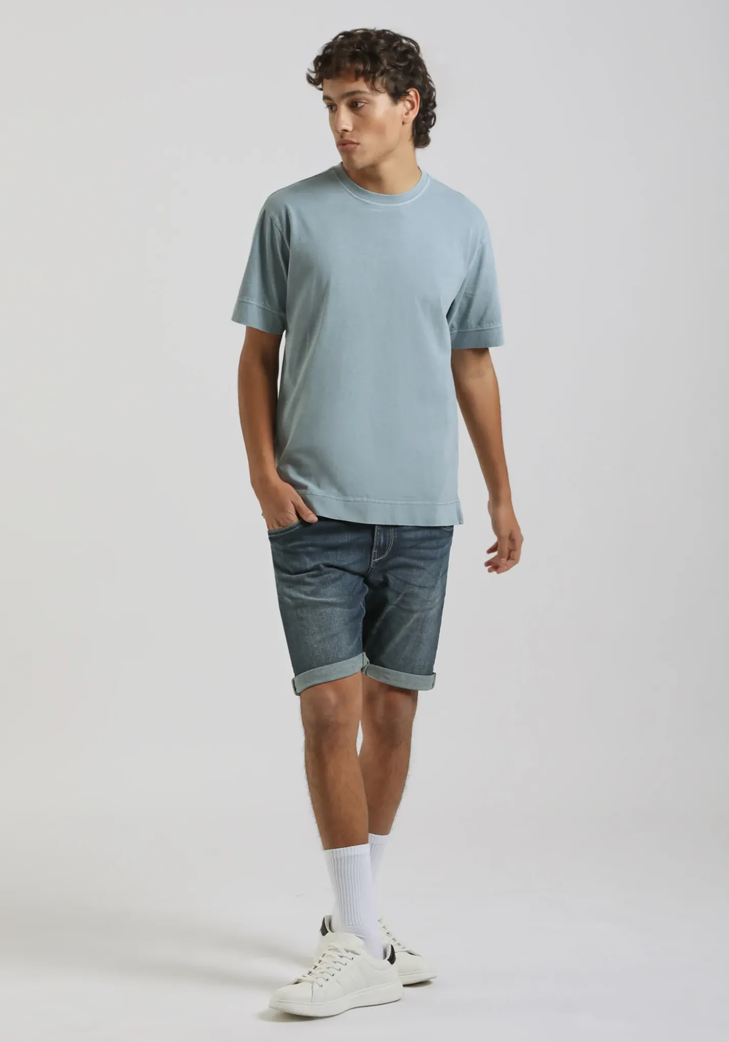 Bermuda di jeans slim fit
