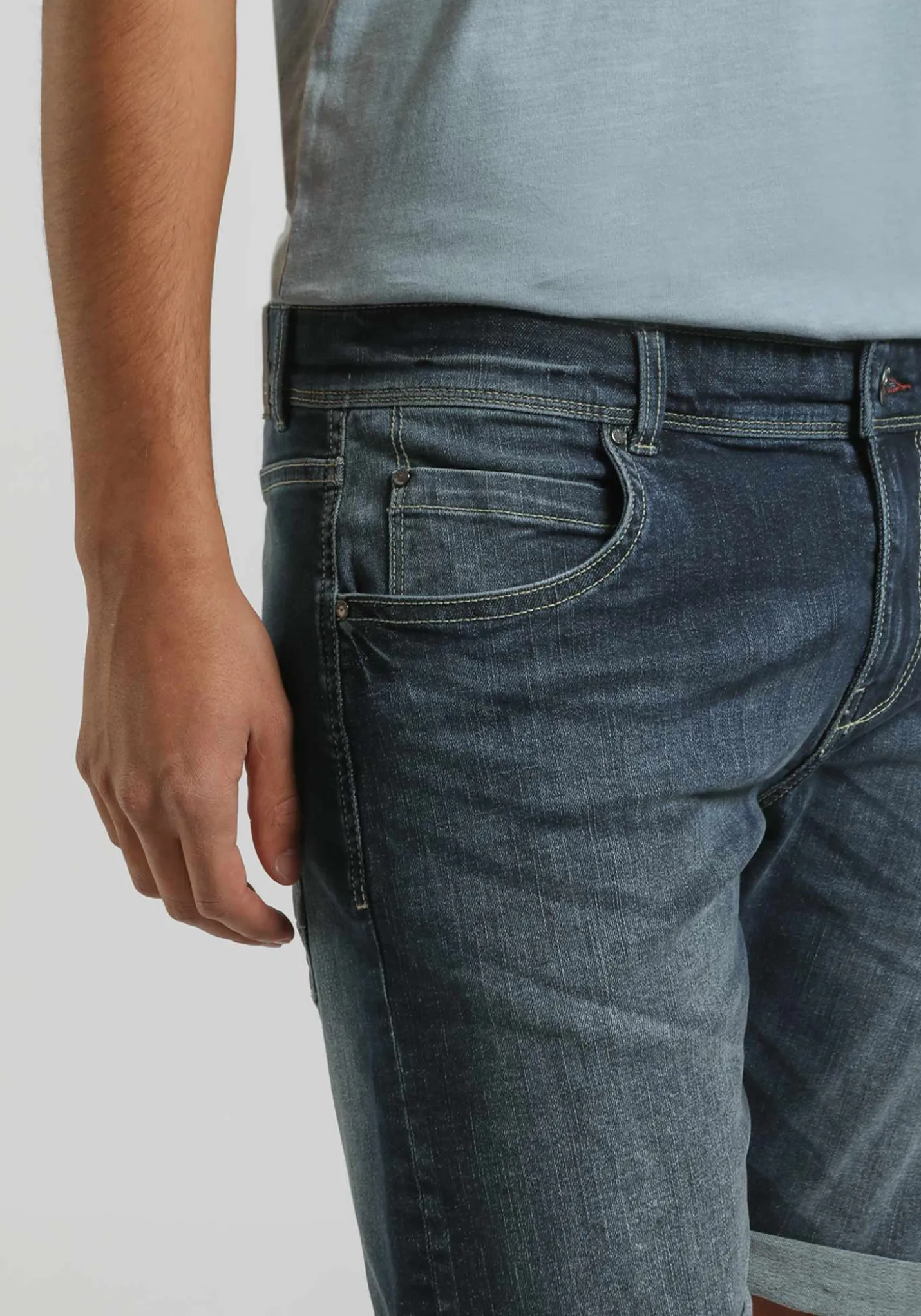 Bermuda di jeans slim fit