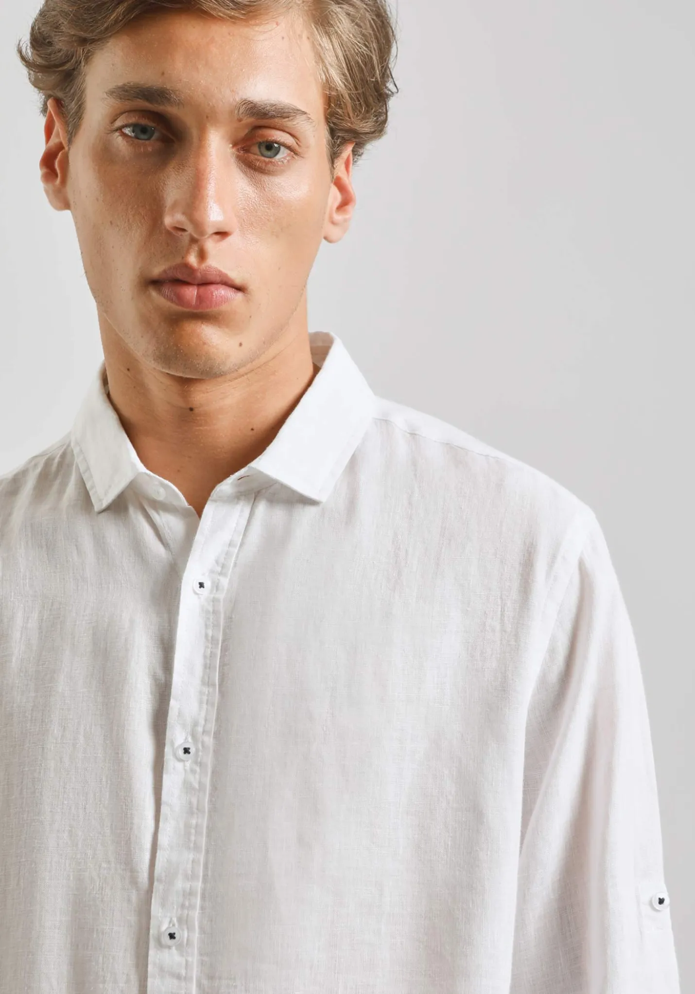 Camicia 100% lino
