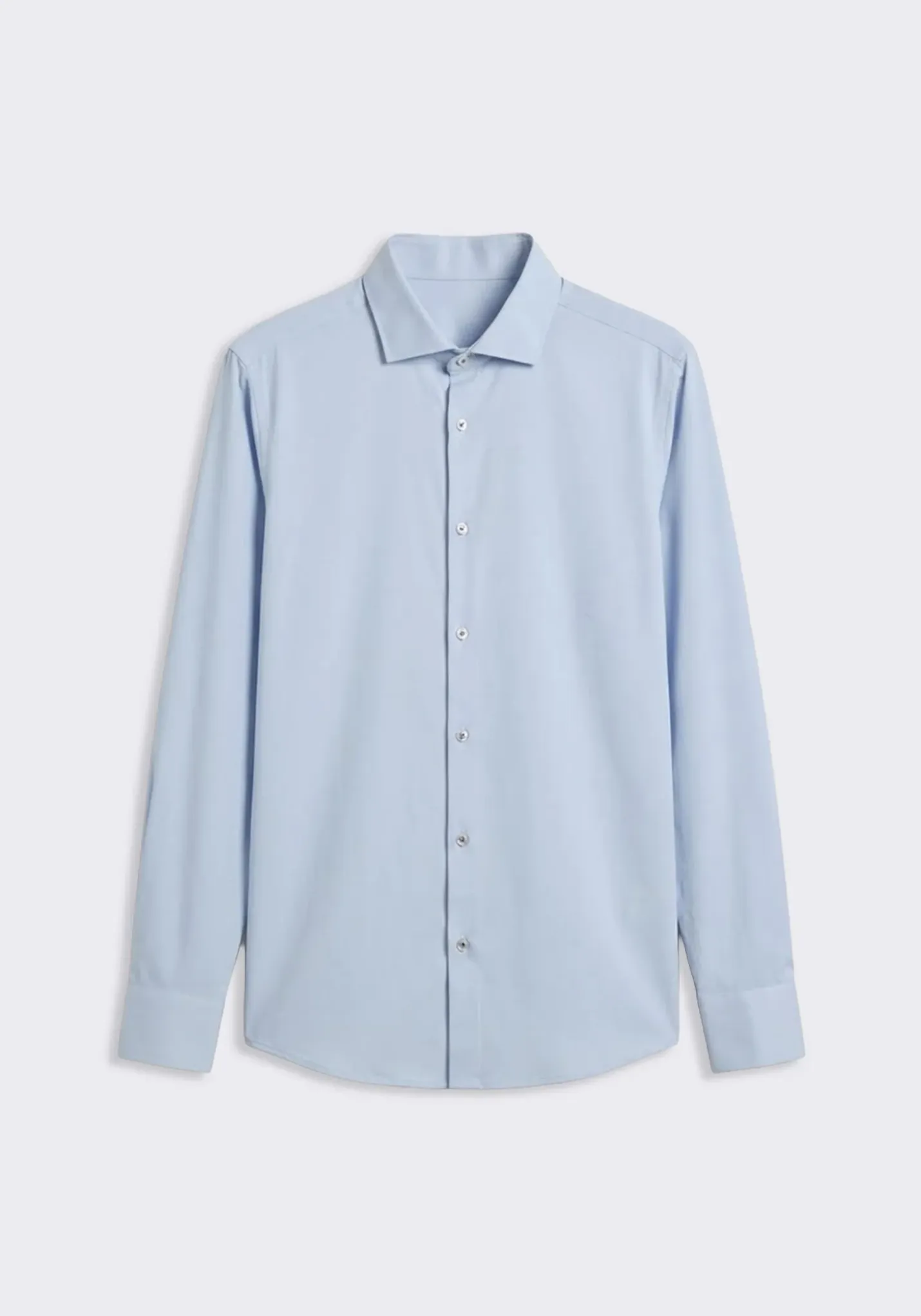 Camicia manica lunga con microfantasia