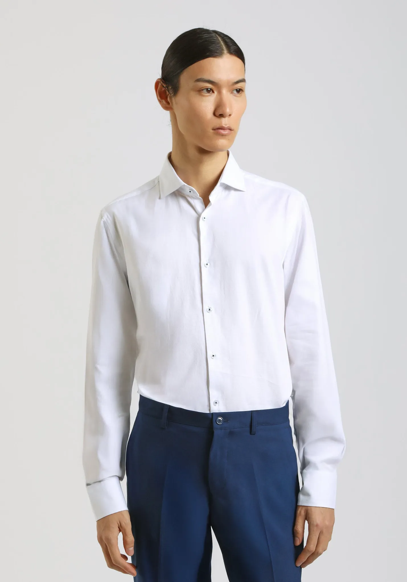 Camicia manica lunga 100% cotone