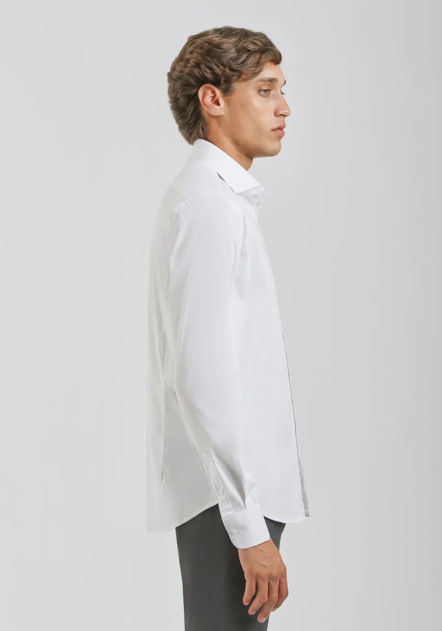 Camicia manica lunga in cotone