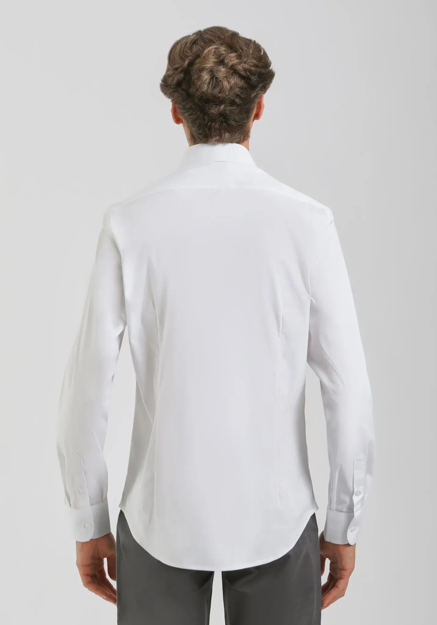 Camicia manica lunga in cotone