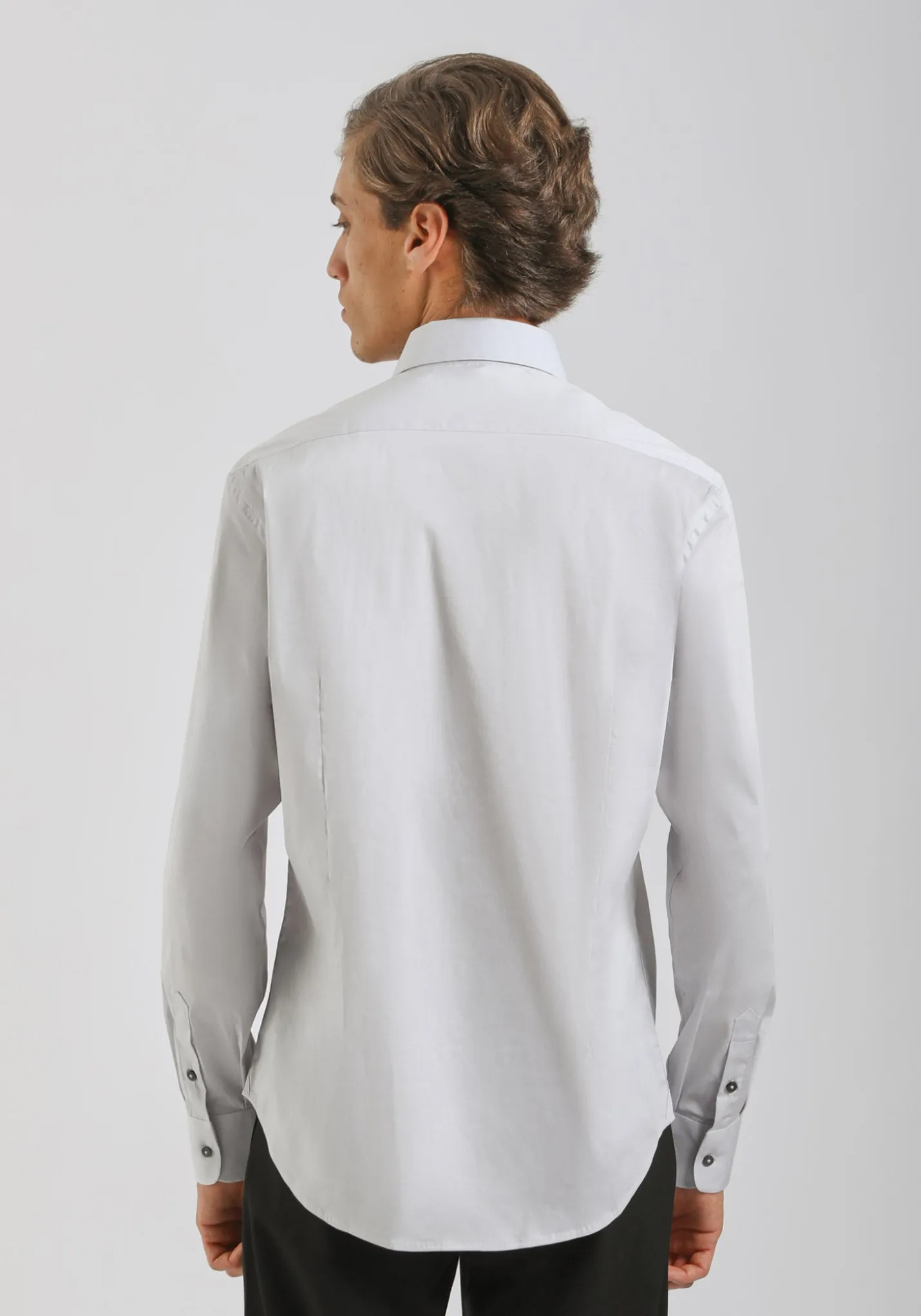 Camicia manica lunga in cotone
