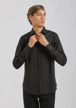Camicia manica lunga in cotone