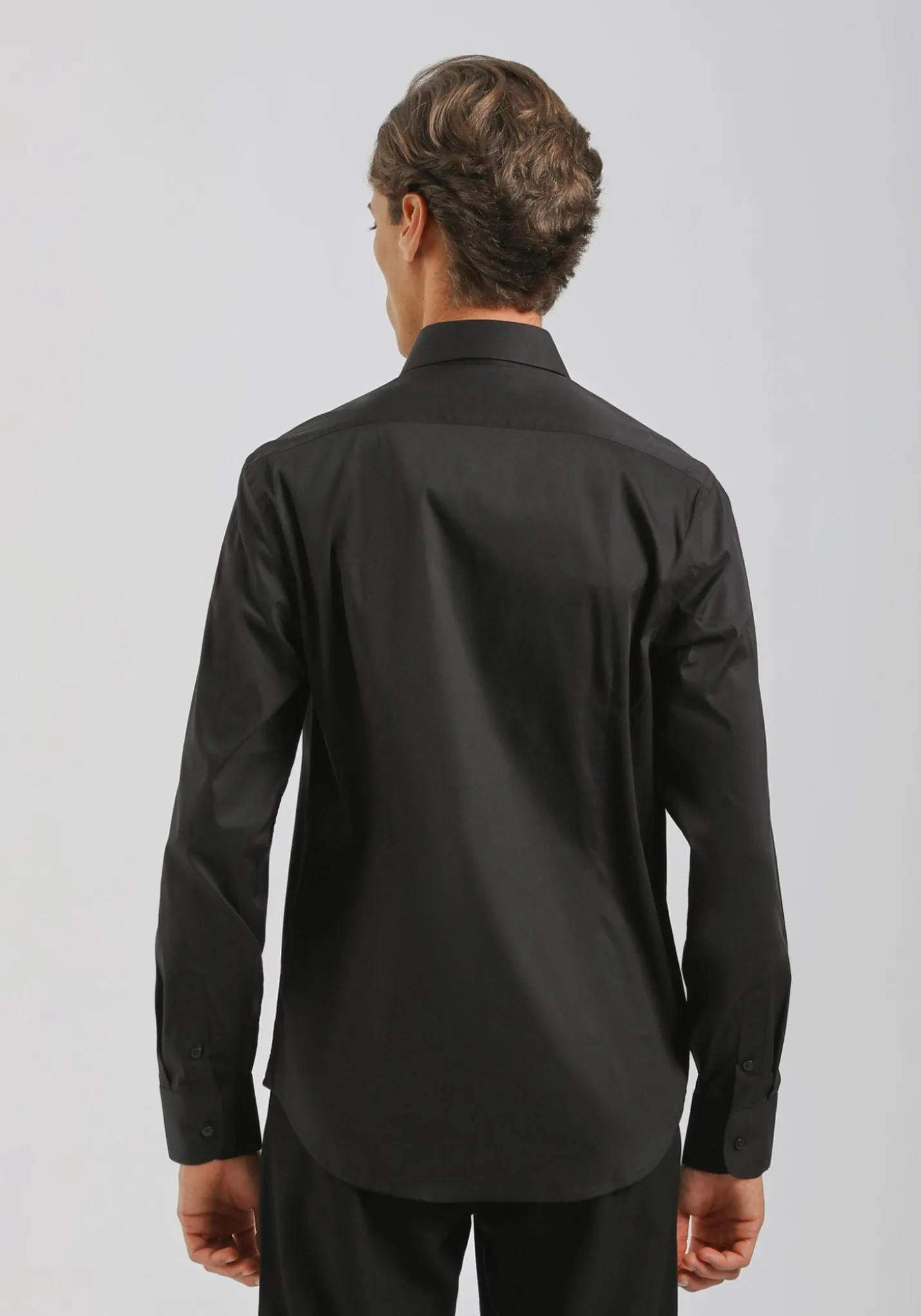 Camicia manica lunga in cotone