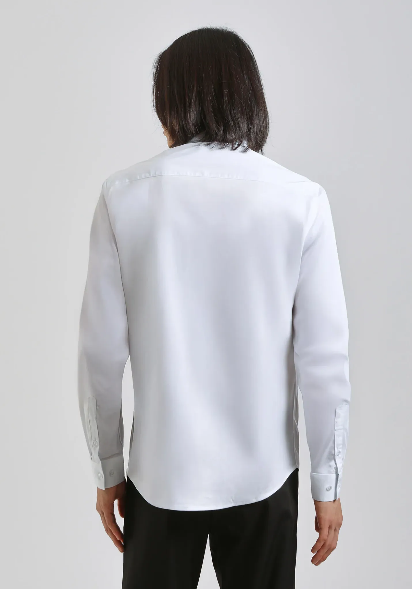 Camicia manica lunga in cotone