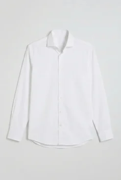 Camicia manica lunga tinta unita
