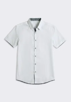 Camicia mezza manica in cotone