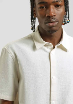 Camicia mezza manica misto cotone