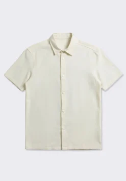 Camicia mezza manica misto cotone