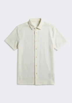 Camicia mezza manica misto cotone
