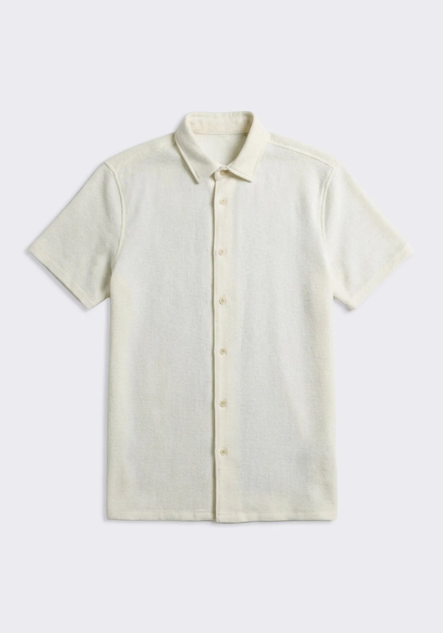 Camicia mezza manica misto cotone