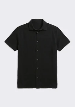 Camicia mezza manica misto cotone