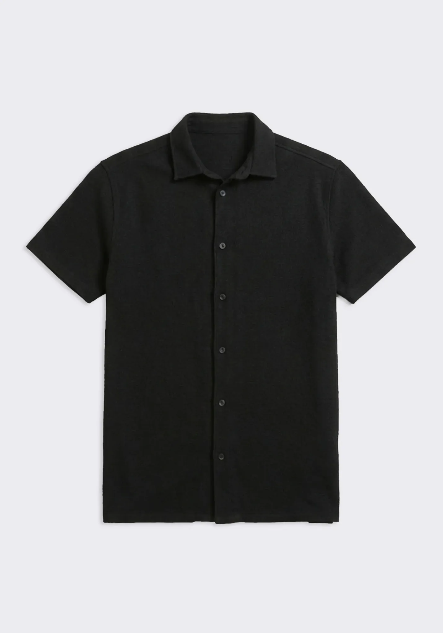 Camicia mezza manica misto cotone