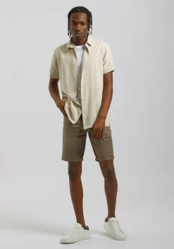 Camicia mezza manica misto cotone