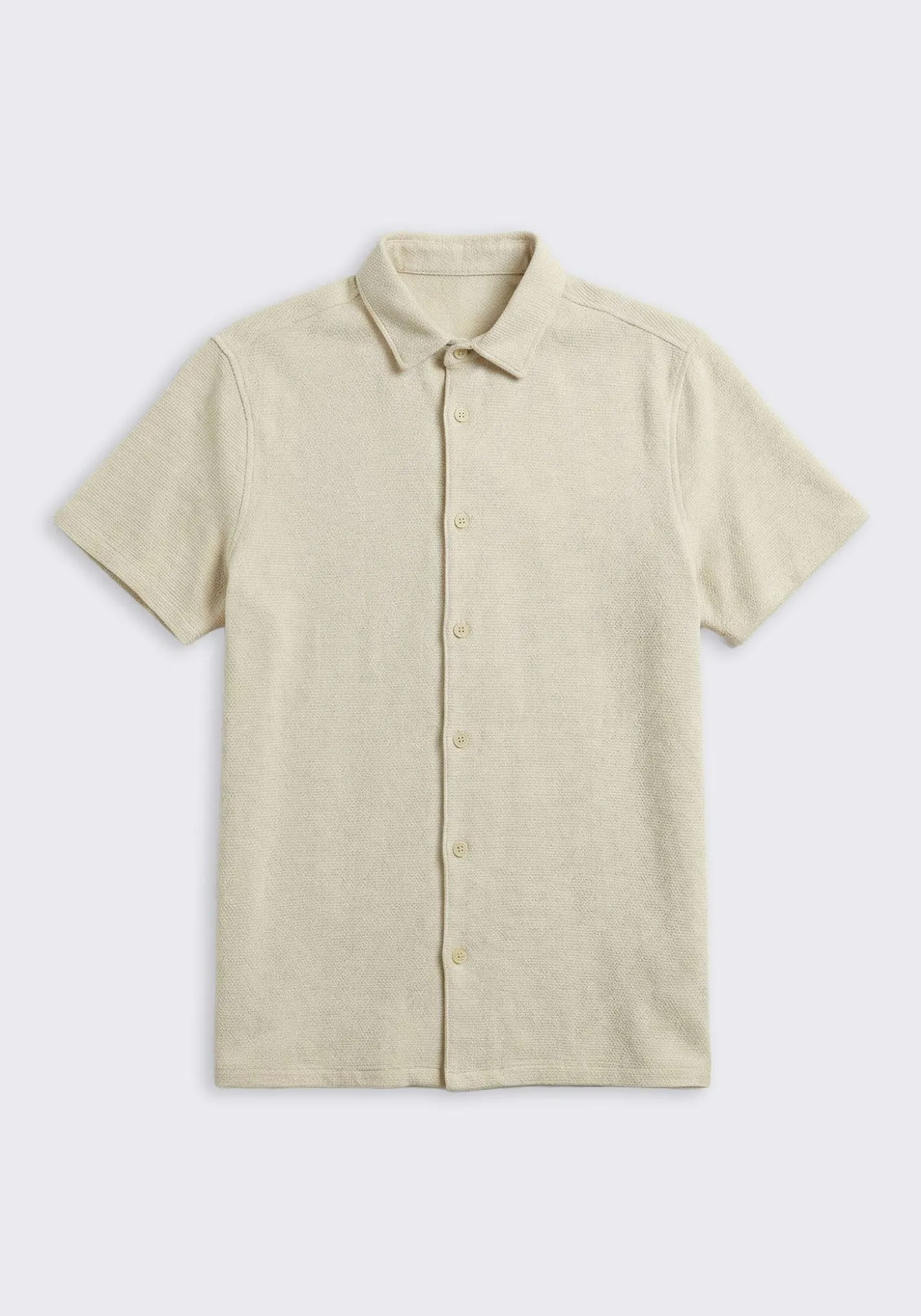 Camicia mezza manica misto cotone
