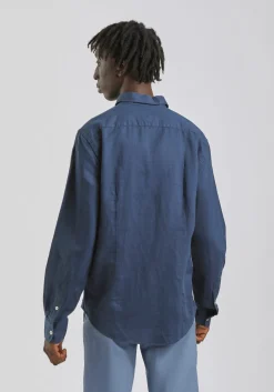 Camicia misto lino