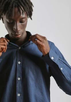 Camicia misto lino