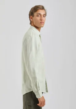 Camicia misto lino