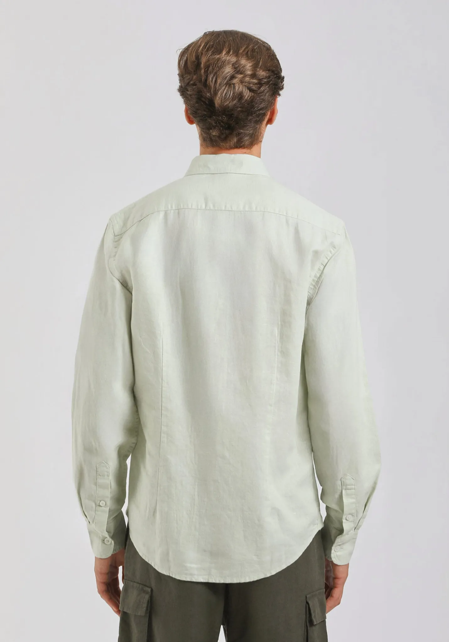 Camicia misto lino