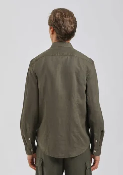 Camicia misto lino