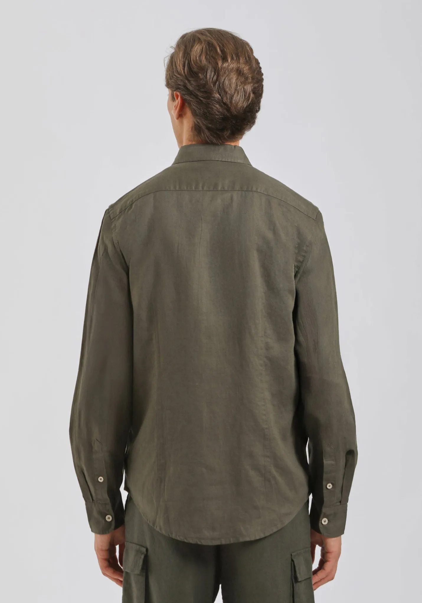 Camicia misto lino