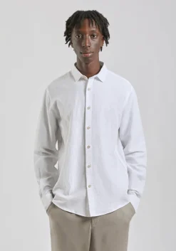 Camicia misto lino