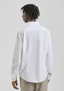 Camicia misto lino