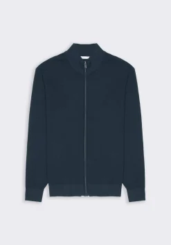 Cardigan con zip