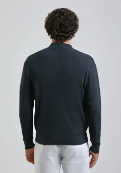 Cardigan con zip