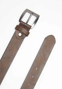 Cintura ecopelle marmorizzato