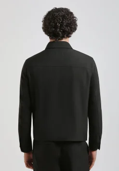 Giacca camicia in tela