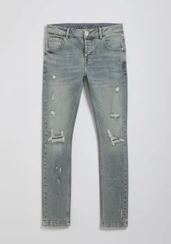 Jeans skinny fit con strappi