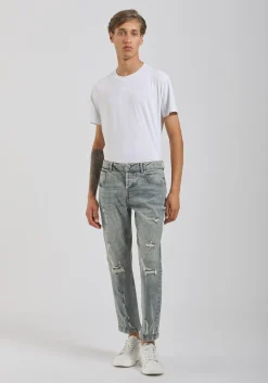 Jeans skinny fit con strappi