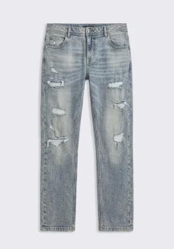 Jeans skinny fit con strappi