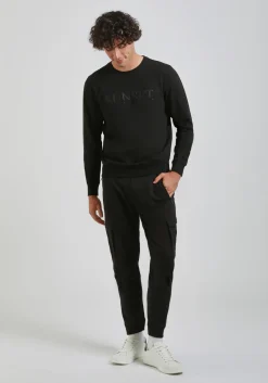 Jogger in felpa con tasconi